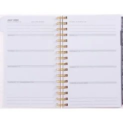 2024 -2025 Gartner Studios Dots 5.63" x 8.27" Academic Weekly & Monthly Planner, Plastic Cover, Multicolor (109411)