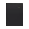 2024-2025 AT-A-GLANCE 8.25" x 11" Academic Weekly Appointment Book, Faux Leather Cover, Black (70-957-05-25)