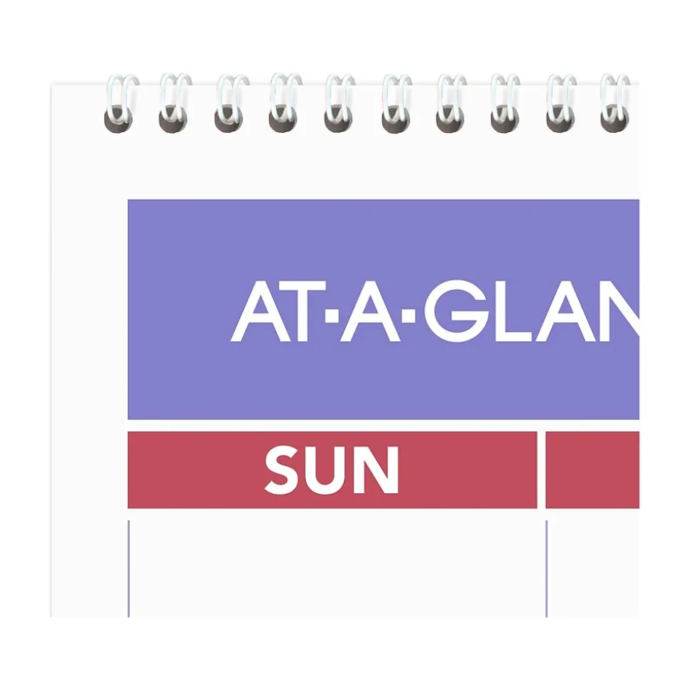 2025 AT-A-GLANCE 20" x 30" Monthly Wall Calendar, White/Purple (PM4-28-25)