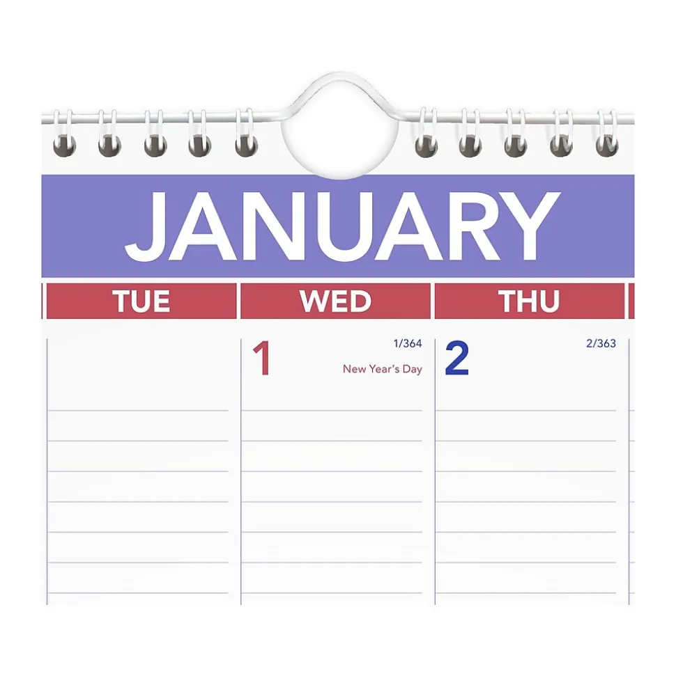 2025 AT-A-GLANCE 12" x 17" Monthly Wall Calendar, (PM2-28-25)