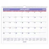 2025 AT-A-GLANCE 15" x 12" Monthly Wall Calendar, White/Purple (PM8-28-25)