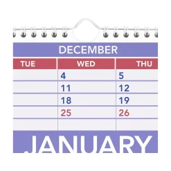 2025 AT-A-GLANCE 15.5" x 22.75" Three-Month Wall Calendar (PM6-28-25)