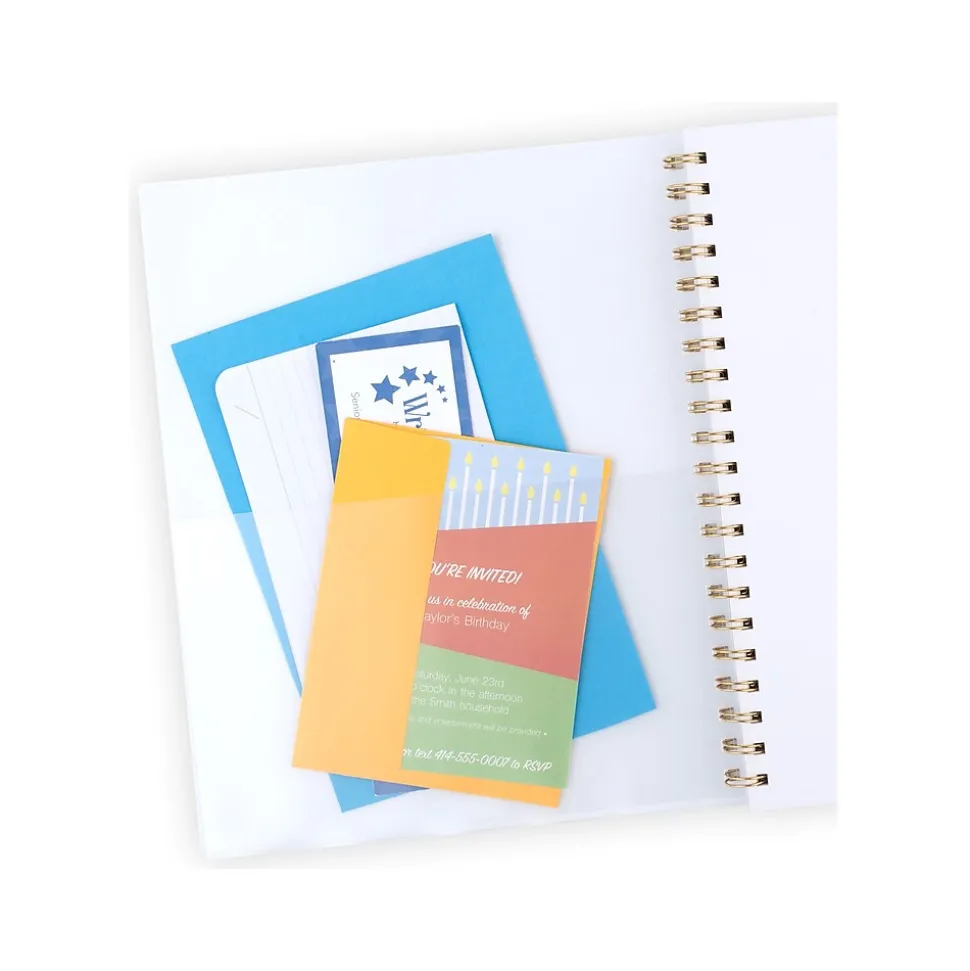 2024-2025 AT-A-GLANCE BADGE Floral 8.5" x 11" Academic Weekly & Monthly Planner, Plastic Cover, Multicolor (1710F-905A-25)