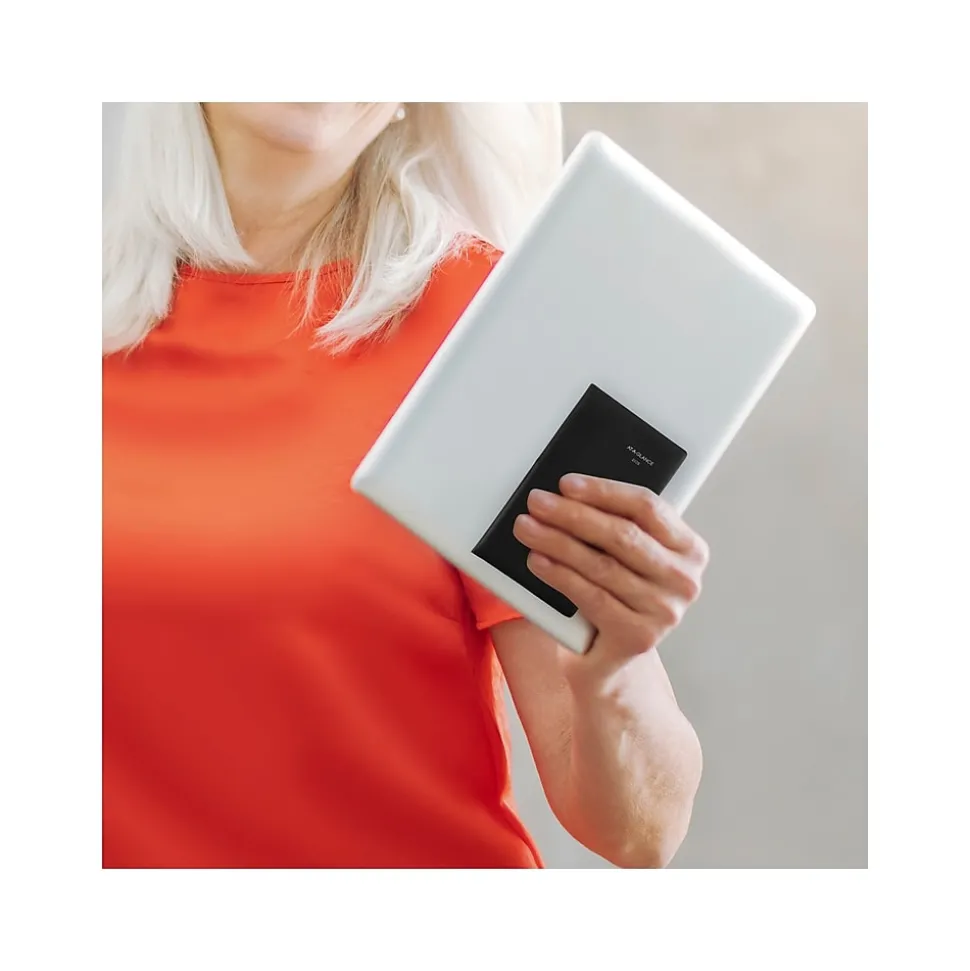 2025 AT-A-GLANCE DayMinder 3.5" x 6" Weekly Planner, Poly Cover, Black (SK48-00-25)