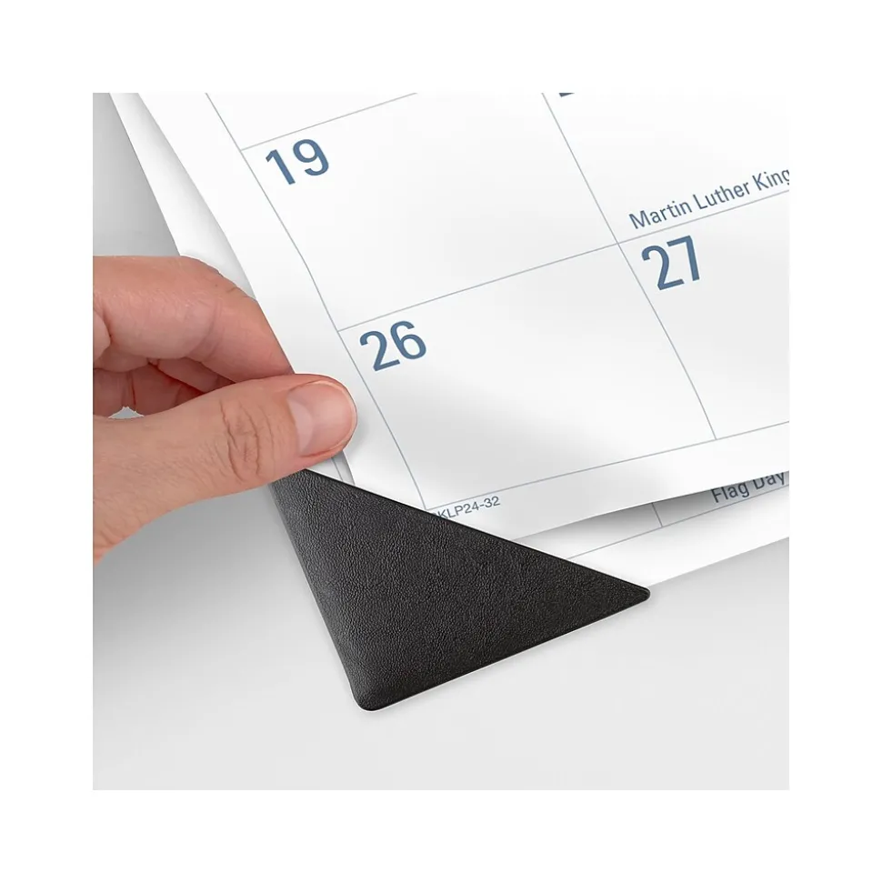 2025 AT-A-GLANCE Easy-to-Read 21.75" x 17" Monthly Desk Pad Calendar, White/Blue (SKLP24-32-25)