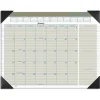 2025 AT-A-GLANCE Executive 21.75" x 17" Monthly Desk Pad Calendar, Green/White (HT1500-25)