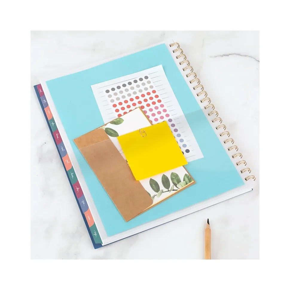 2025 AT-A-GLANCE Harmony 8.5" x 11" Weekly & Monthly Planner, Poly Cover, Denim (1099-905-20-25)