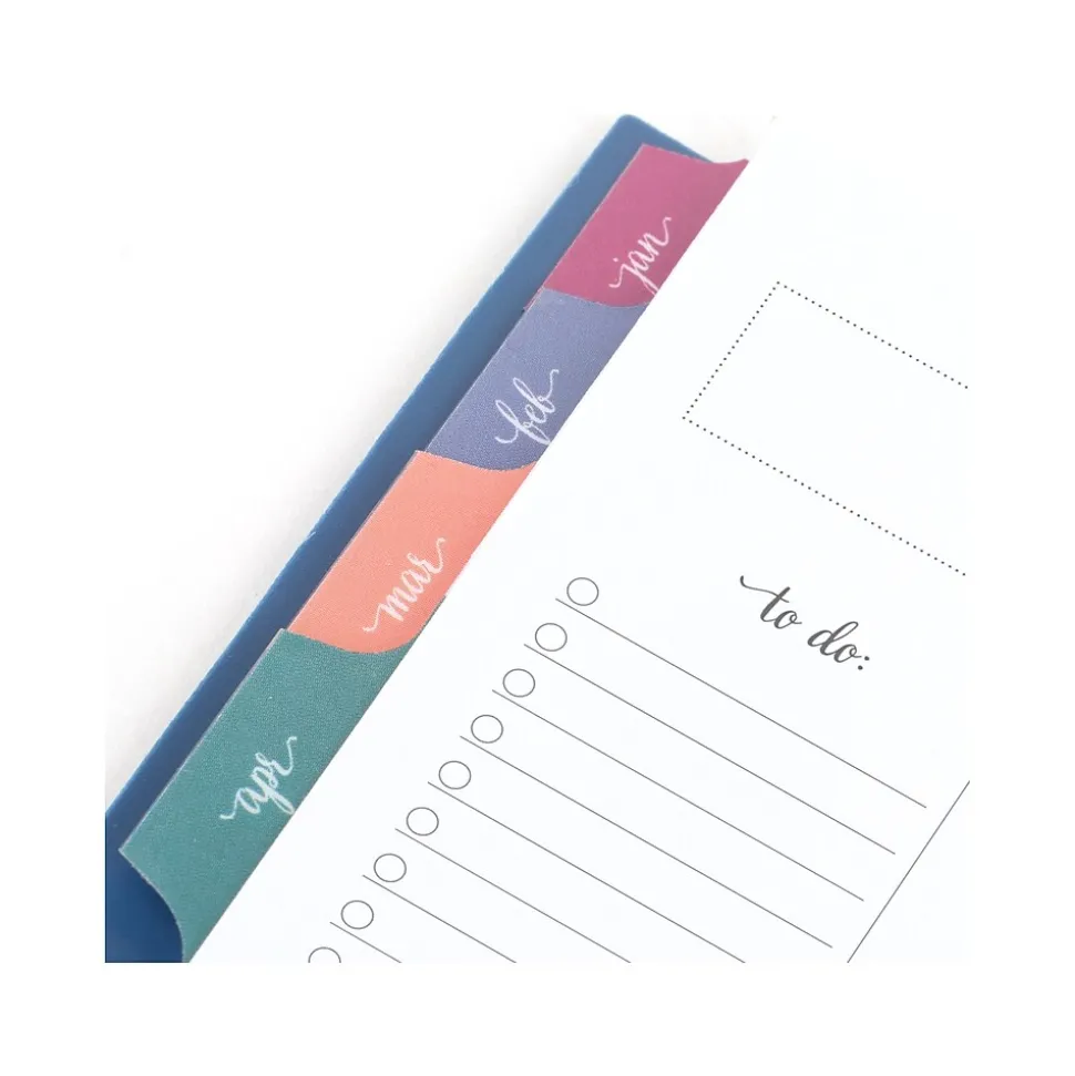 2025 AT-A-GLANCE Harmony 8.5" x 11" Weekly & Monthly Planner, Poly Cover, Denim (1099-905-20-25)