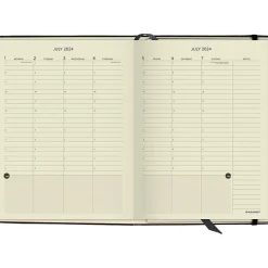 2024-2025 AT-A-GLANCE Plan. Write. Remember. 7.5" x 10" Academic Weekly & Monthly Appointment Book, Paperboard Cover, Black