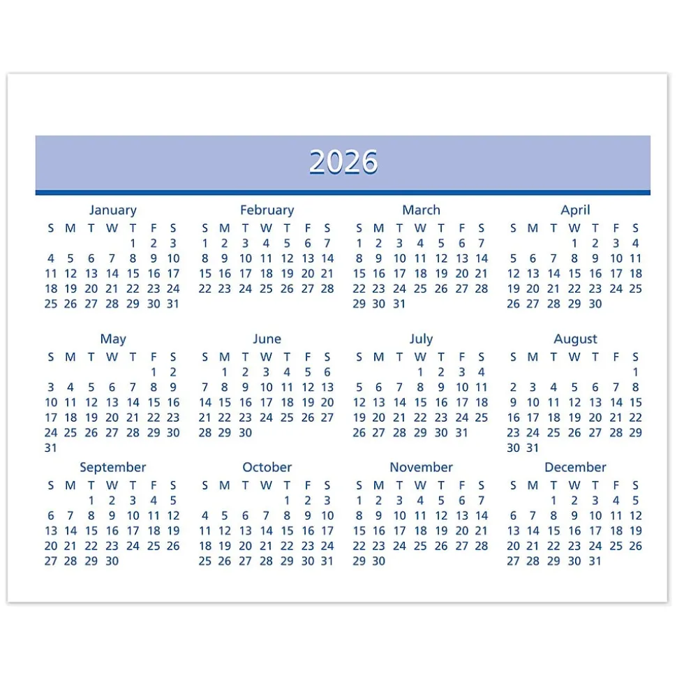 2025 AT-A-GLANCE QuickNotes Flip-A-Week 7" x 5.5" Weekly Desk Calendar Refill, Multicolor (SW706-50-25)