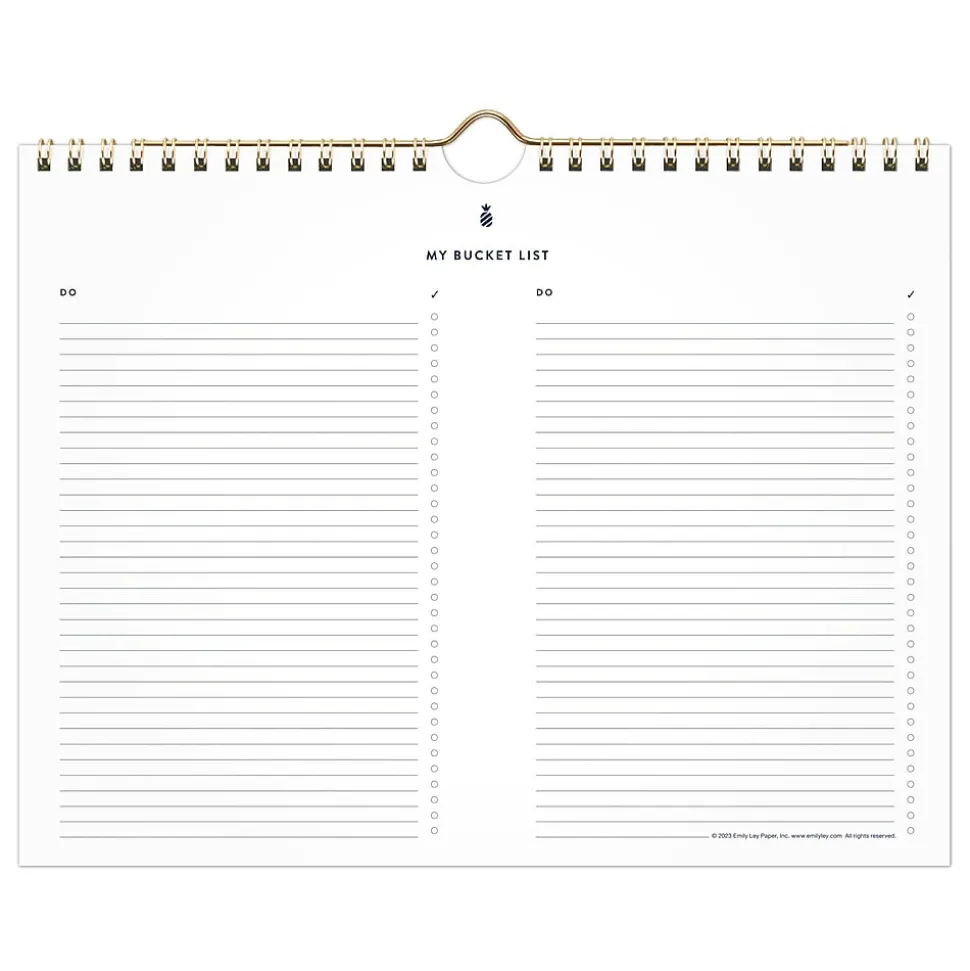 2025 AT-A-GLANCE Simplified by Emily Ley Tile 11" x 8.5" Monthly Wall Calendar (EL35-709-25)