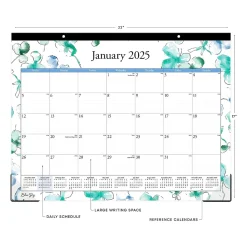 2025 Blue Sky Lindley 22" x 17" Monthly Desk Pad Calendar (100018-25)
