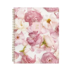 2025 Blue Sky Rachel Parcell Rose 8.5" x 11" Weekly & Monthly Planner, Plastic Cover, Multicolor (148187)