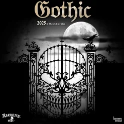 2025 BrownTrout Alchemy Gothic 12" x 12" Monthly Square Wall Calendar (9781975483104)
