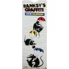 2025 BrownTrout Banksy's Graffiti 6.75" x 16.5" Monthly Slimline Wall Calendar (9781975480677)