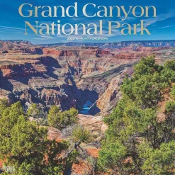 2025 BrownTrout Grand Canyon National Park 12" x 12" Monthly Square Wall Calendar (9781975474850)
