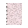 2025 Cambridge Alicia 5.5" x 8.5" Weekly & Monthly Planner, Poly Cover, Pink/Black (1726-200-25)