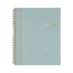 2024-2025 Cambridge WorkStyle Classic 8.5" x 11" Academic Weekly & Monthly Planner, Poly Cover, Mellow Frost