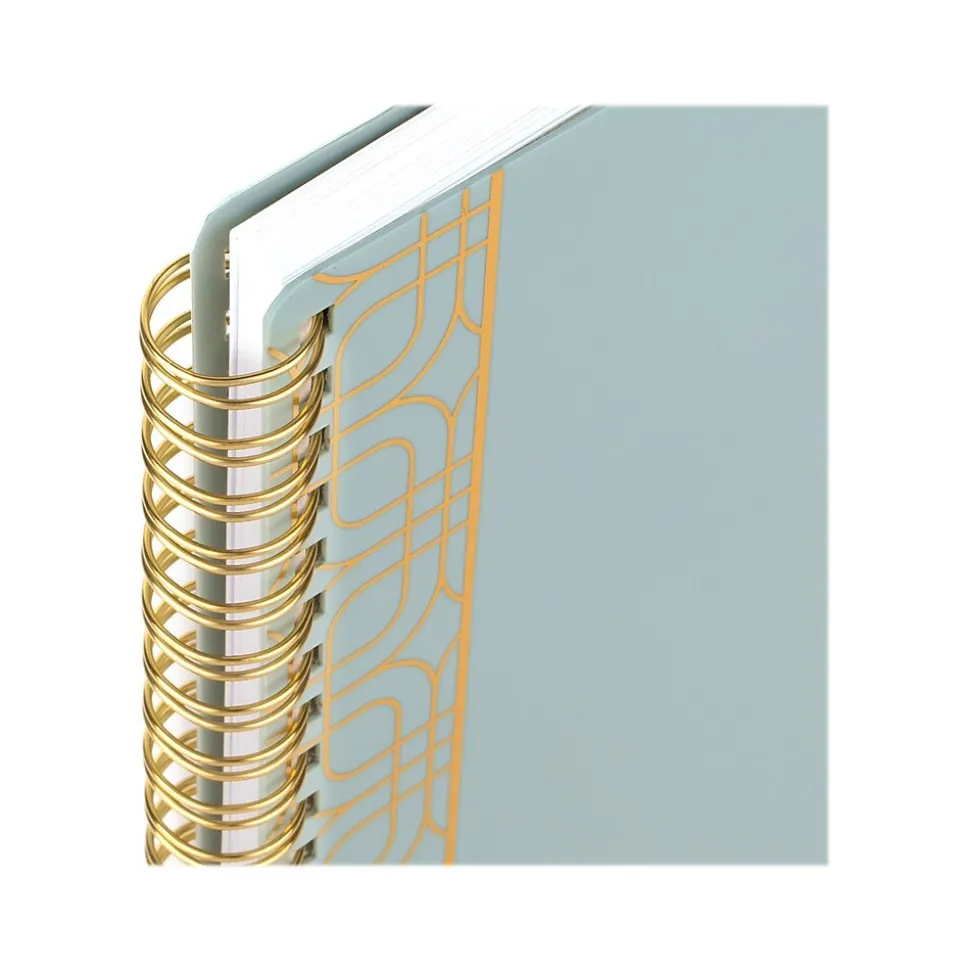 2024-2025 Cambridge WorkStyle Classic 5.5" x 8.5" Academic Weekly & Monthly Planner, Plastic Cover, Mellow Frost