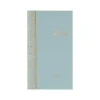 2024-2026 Cambridge WorkStyle Mellow Frost 3.5" x 6.25" Academic Monthly Planner, Paper Cover, Teal/Gold (1606-021A-46-25)