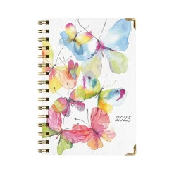 2025 Global Printed Products 5.5" x 8" Weekly & Monthly Planner, Paperboard Cover, Multicolor (SPLS25-58-33)