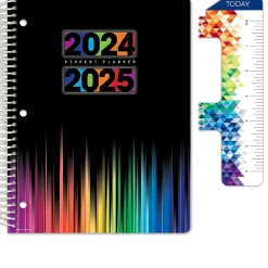 2024-2025 Global Printed Products 8.5" x 11" Academic Year Planner, Paper Cover, Multicolor (AY24SM851103-CP)