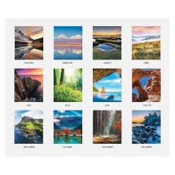 2025 House of Doolittle Earthscapes 22" x 17" Monthly Desk Pad Calendar (147-25)