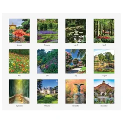 2025 House of Doolittle Earthscapes 8.5" x 4.25" Monthly Desk Calendar (3649-25)