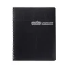2025 House of Doolittle Earthscapes 8.5" x 11" Monthly Planner, Leatherette Cover, Black (26402-25)