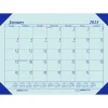 2025 House of Doolittle Ecotones 22" x 17" Monthly Desk Pad Calendar, Blue (12440-25)