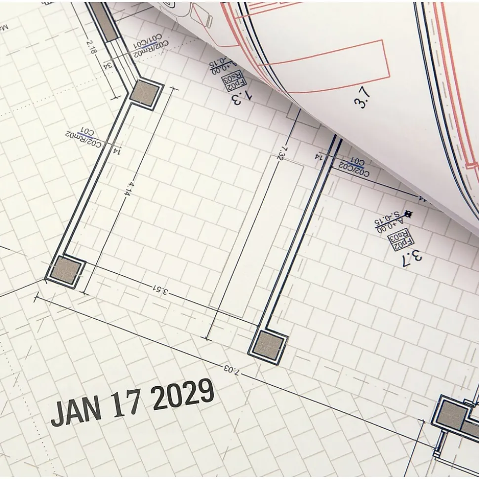 2000 Plus 2015 Dater, Black Ink (010175)