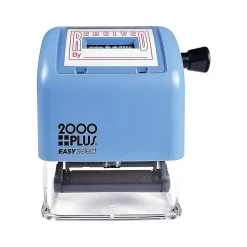2000 Plus Easy Select Dater, RECEIVED, Red Ink (011092)