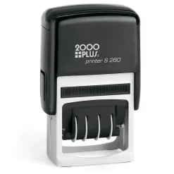 2000 Plus 4-in-1 Date Stamp, Blue and Red Ink (011098)