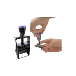 2000 Plus Ink Refills for Self-Inking Stamp Pads, Black, 24/Carton (032962-CT)