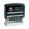 2000 Plus Micro Message Dater 12-in-1 Self-Inking Date and Message Stamp, Black Ink (011090)