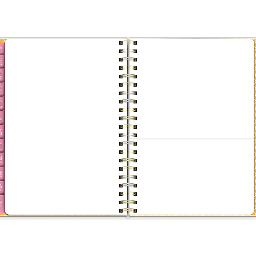 2024-2025 Southworth Rustic Citrus 8.5" x 11" Academic Weekly & Monthly Planner, Multicolor (91366)