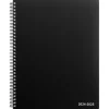 2024-2025 Staples 8" x 11" Academic Weekly & Monthly Appointment Book, Plastic Cover, Black (ST25499-23)