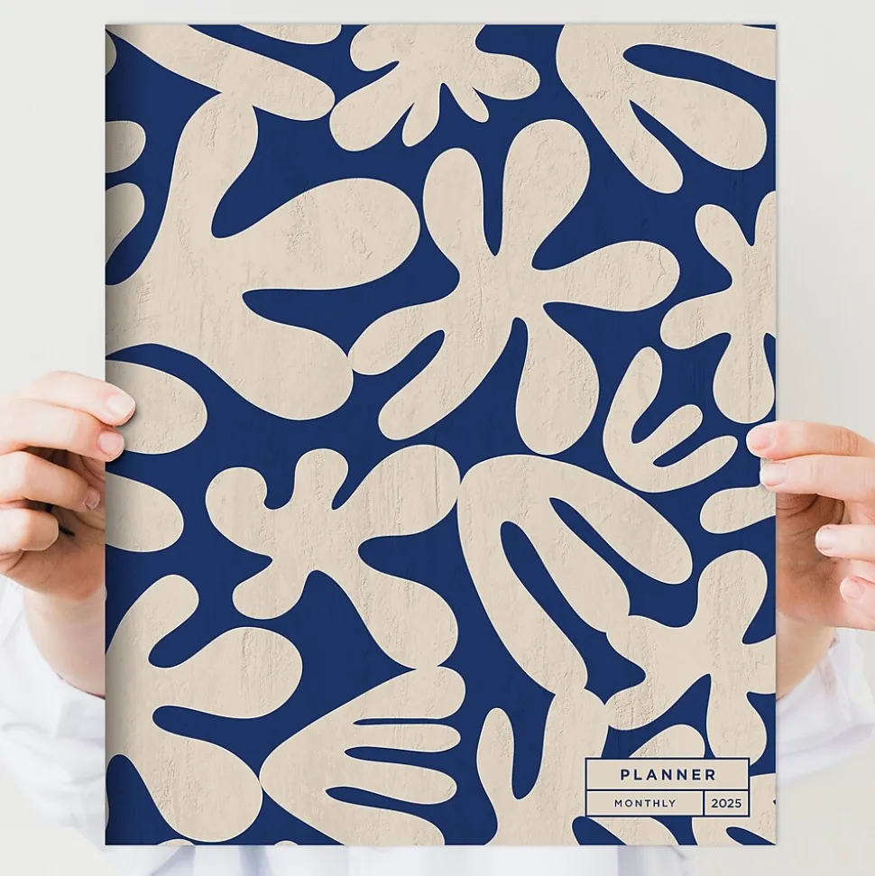 2025 TF Publishing 9" x 11" Wacky and Wavy Large Monthly Planner 25-4716