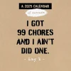 2025 TF Publishing Anti-Affirmations & Sarcasm 7" x 7" Monthly Wall Calendar (25-2100)
