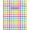 2025 TF Publishing Madras Plaid 9" x 11" Weekly & Monthly Planner, Paperboard Cover, Multicolored (25-9714)
