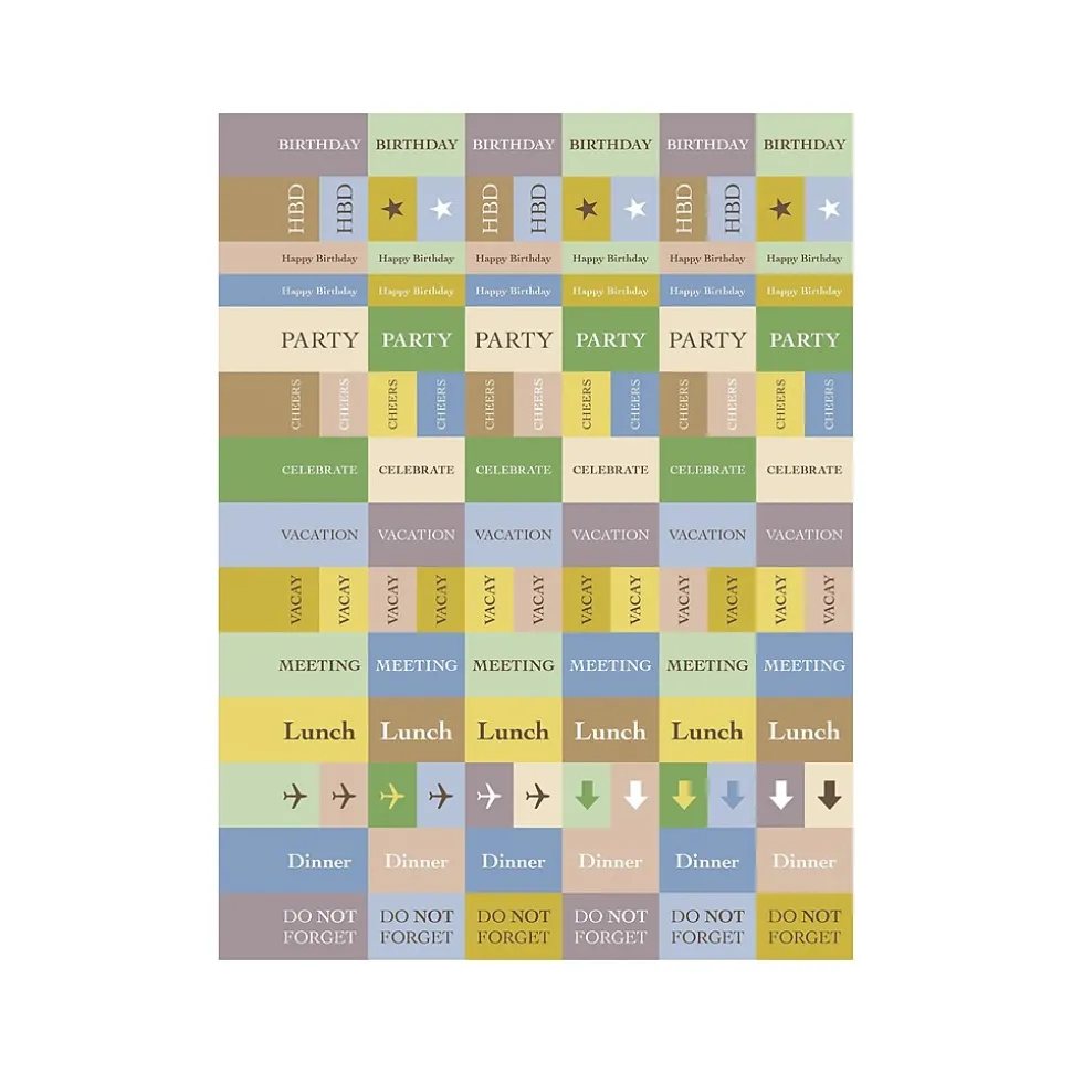 2024-2025 TF Publishing White Lotus Series Coastal Flowers 6" x 8" Academic Weekly & Monthly Planner, Paperboard Cover