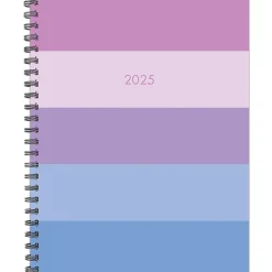 2025 Willow Creek 8.5" x 11" Weekly & Monthly Planner Cover, Soft Stripe (48610)