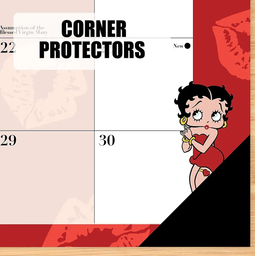 2025 Willow Creek Betty Boop 17" x 12" Monthly Desk Pad Calendar (47804)