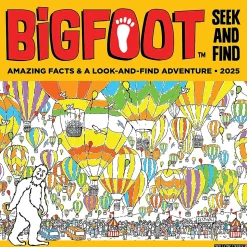 2025 Willow Creek Bigfoot Seek & Find 12" x 12" Monthly Wall Calendar (41796)