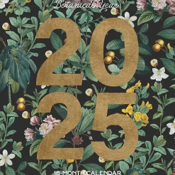 2025 Willow Creek Botanical Nature 12" x 12" Monthly Wall Calendar (41987)