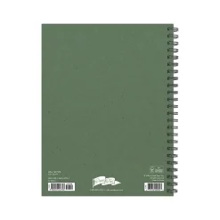 2024-2025 Willow Creek Ivy Green 6.5" x 8.5" Academic Weekly & Monthly Planner, Paper Cover, Green/Gold (47743)