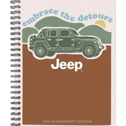 2025 Willow Creek Jeep 6.5" x 8.5" Weekly Planner (47279)