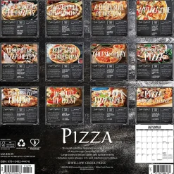 2025 Willow Creek Pizza 12" x 12" Monthly Wall Calendar (44476)
