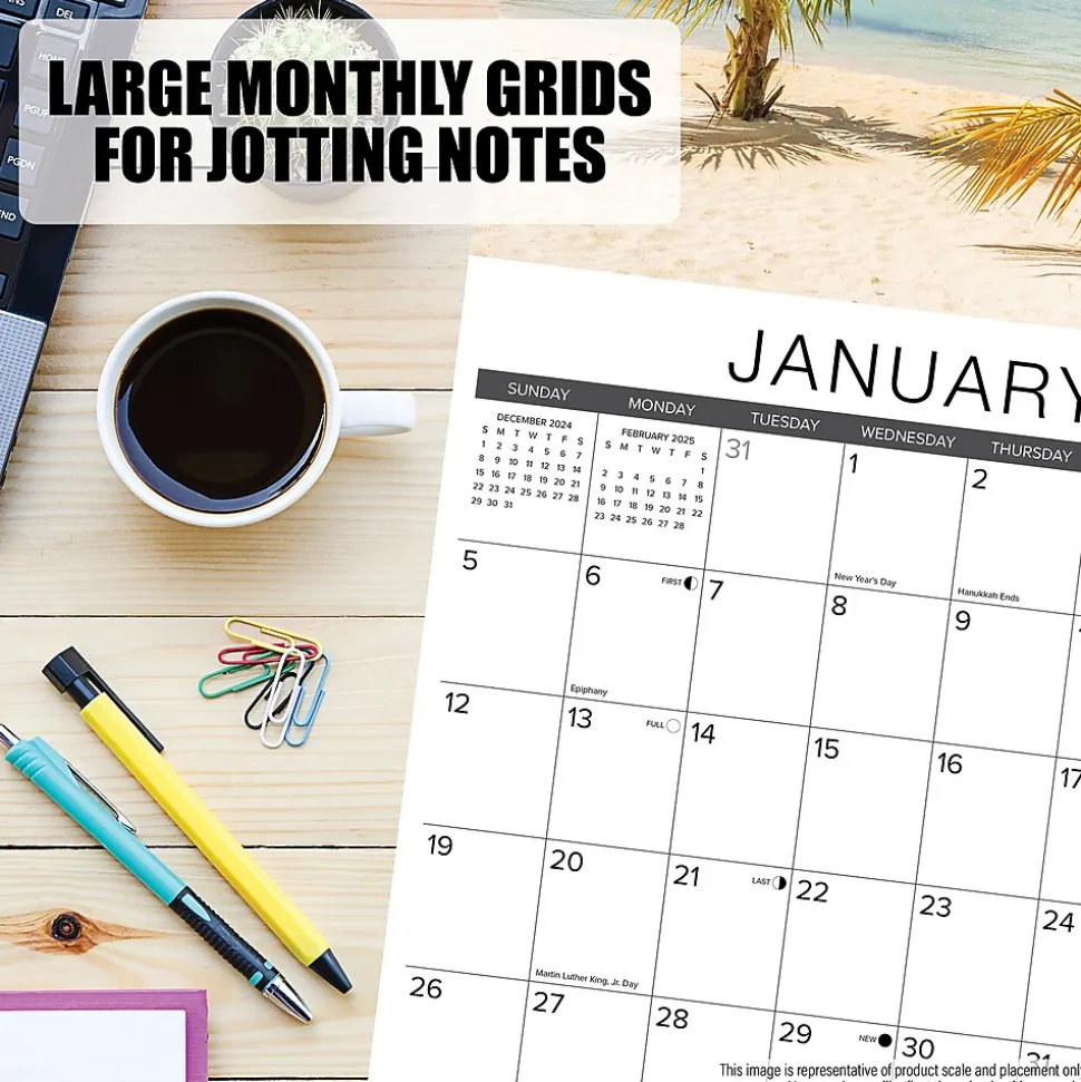 2025 Willow Creek Positive Affirmations 12" x 12" Monthly Wall Calendar (46296)