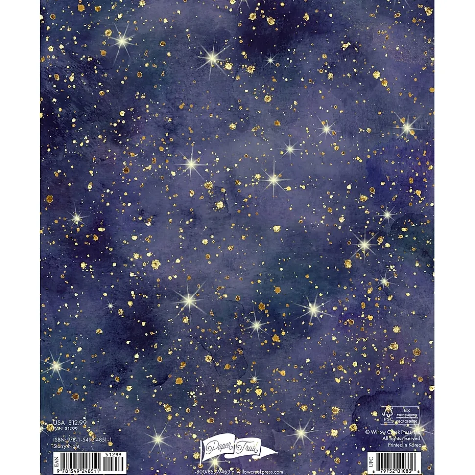 2025 Willow Creek Starry Night 7.5" x 9.5" Monthly Planner Cover (48511)